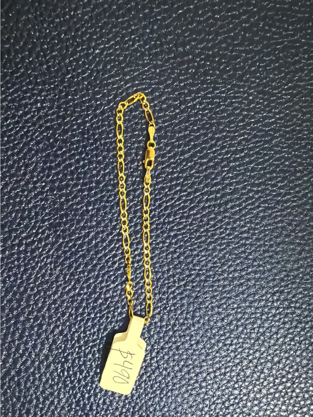 Kids Gold Bottle Pendant Chain Necklace - Youth Jewelry